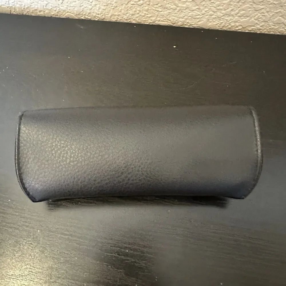 Ray-Ban Leather Case Only Black Gold Embossed‎ - Picture 3 of 3